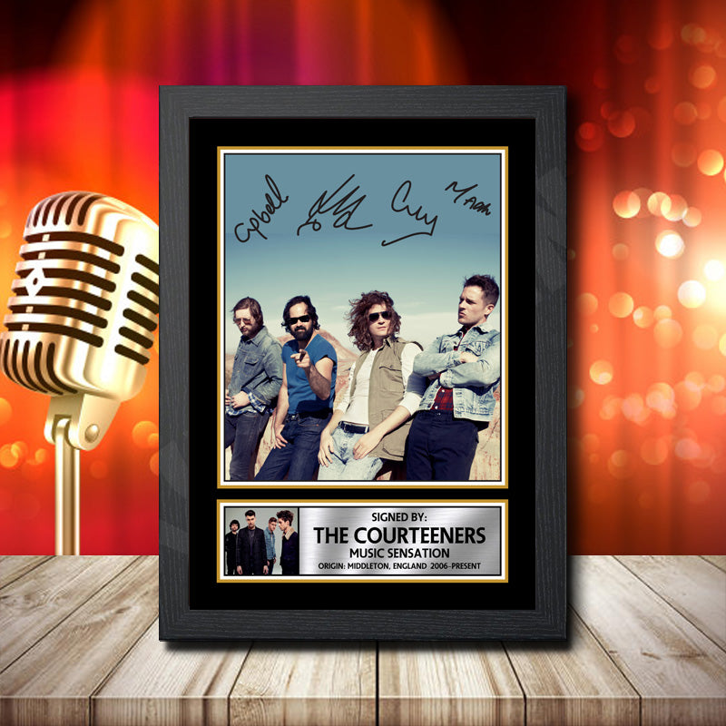 The Courteeners 2 – Printed Signature Music Star Print – The Courteeners 2