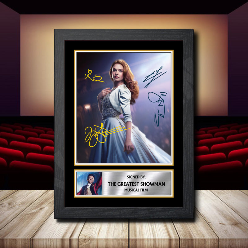 The Greatest Showman 2 Printed Signature Movie Star Poster Print Framed Wall Art Gift – The Greatest Showman 2 Printed Signature Movie Star Poster Print
