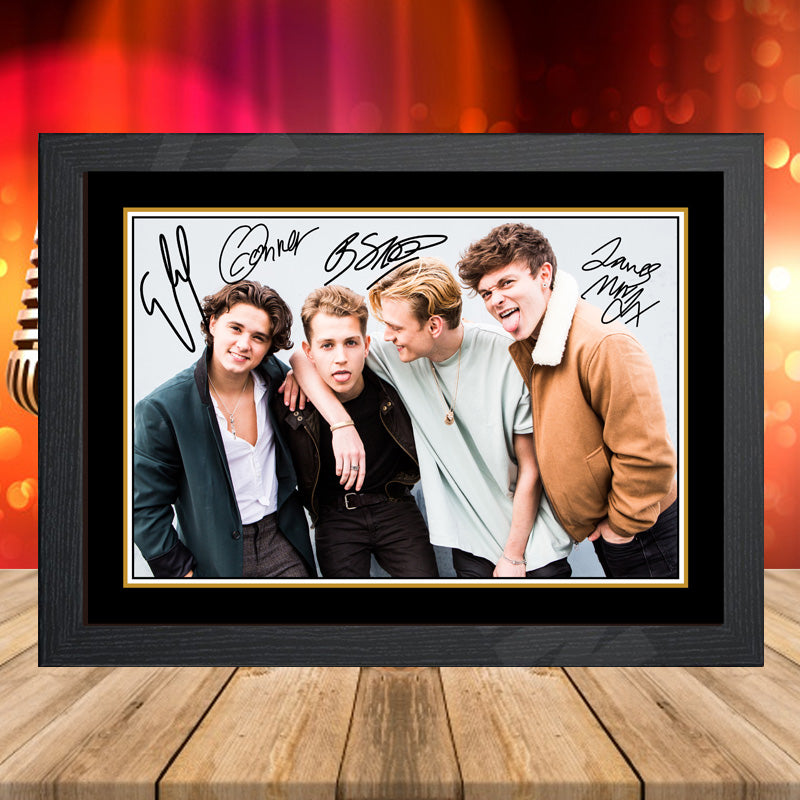 The Vamps – Printed Signature Music-Landscape Star Print – The Vamps