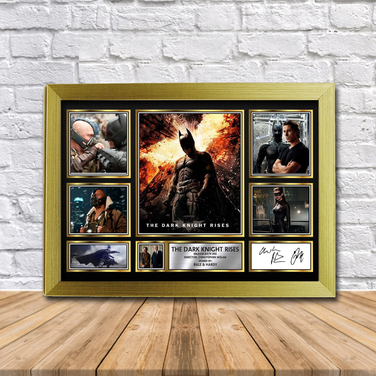 The Dark Knight Rises Movie Gift Framed Printed Signature Star Poster Print Wall Art Gift – The Dark Knight Rises Movie Gift Framed Printed Signature Star Poster Print