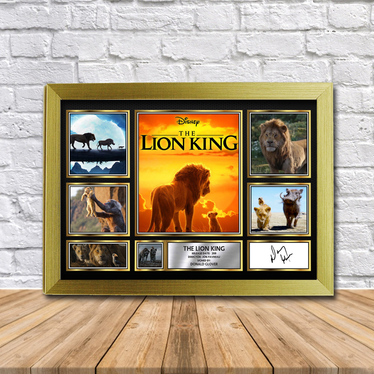 The Lion King Movie Gift Framed Printed Signature Star Poster Print Wall Art Gift – The Lion King Movie Gift Framed Printed Signature Star Poster Print Wall Art