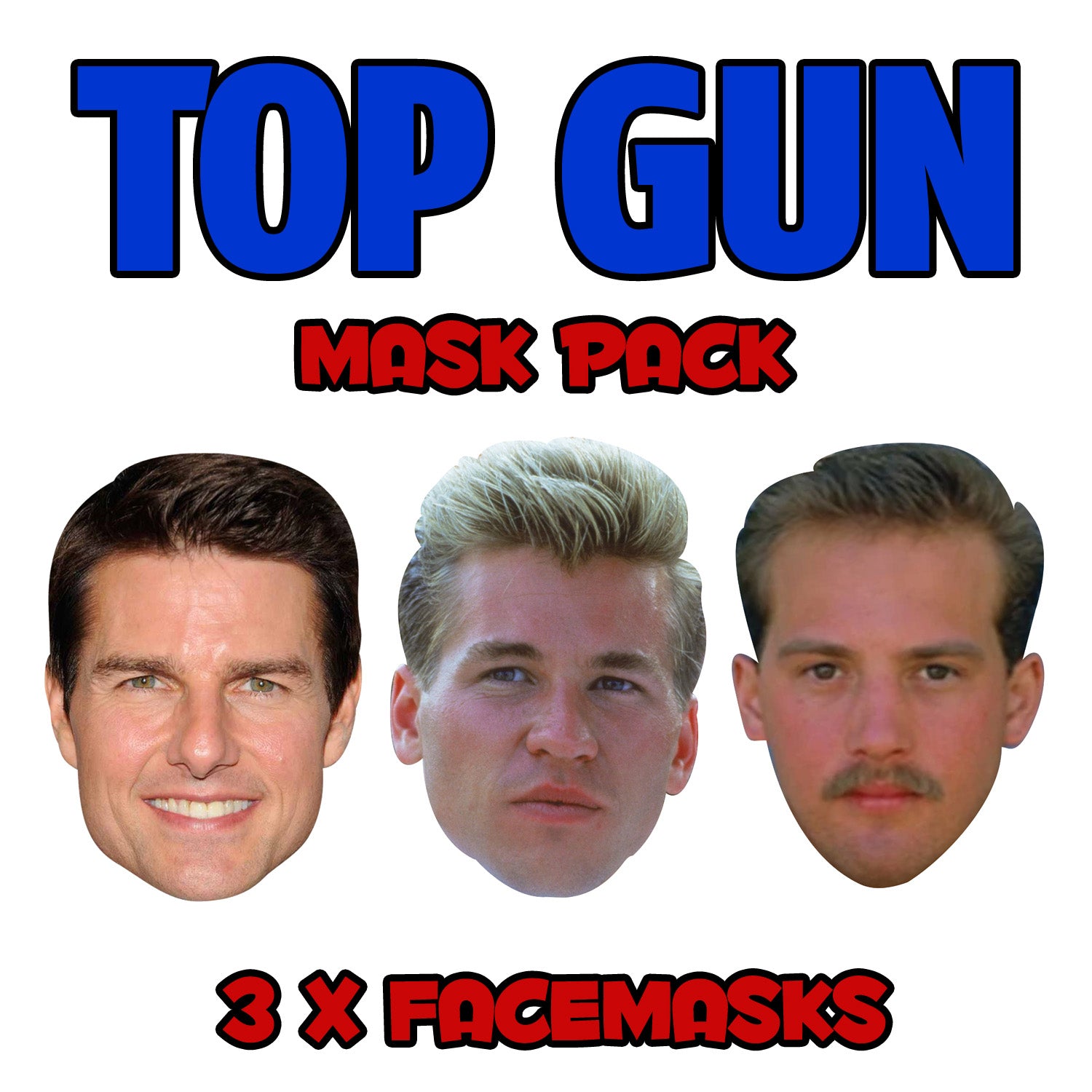 MOVIE ACTOR FACE MASKS