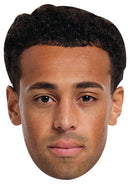 Tyler Adams Face Mask – USA Football Player Card Face Mask, Soccer Fan Party Accessory, Sports Fancy Dress Prop, Football Supporter Gift