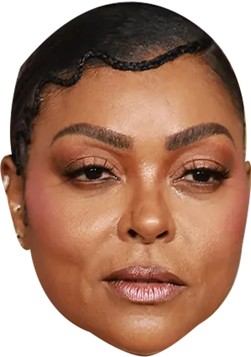 Taraji P Henderson Celebrity Face Mask Fancy Dress Cardboard Costume Mask