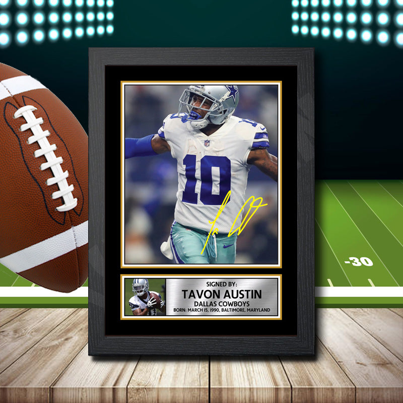 Tavon Austin Printed Signature NFL Star Poster Print Framed Wall Art Gift – Tavon Austin Printed Signature NFL Star Poster Print