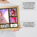 Taylor Swift Singers Framed Autographed Print - Limited Edition Autograph Fan Gift – Collectible Memorabilia Merchandise