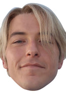 Taz Skyler - Sanji - One Piece Celebrity Face Mask Fancy Dress Cardboard Costume Mask