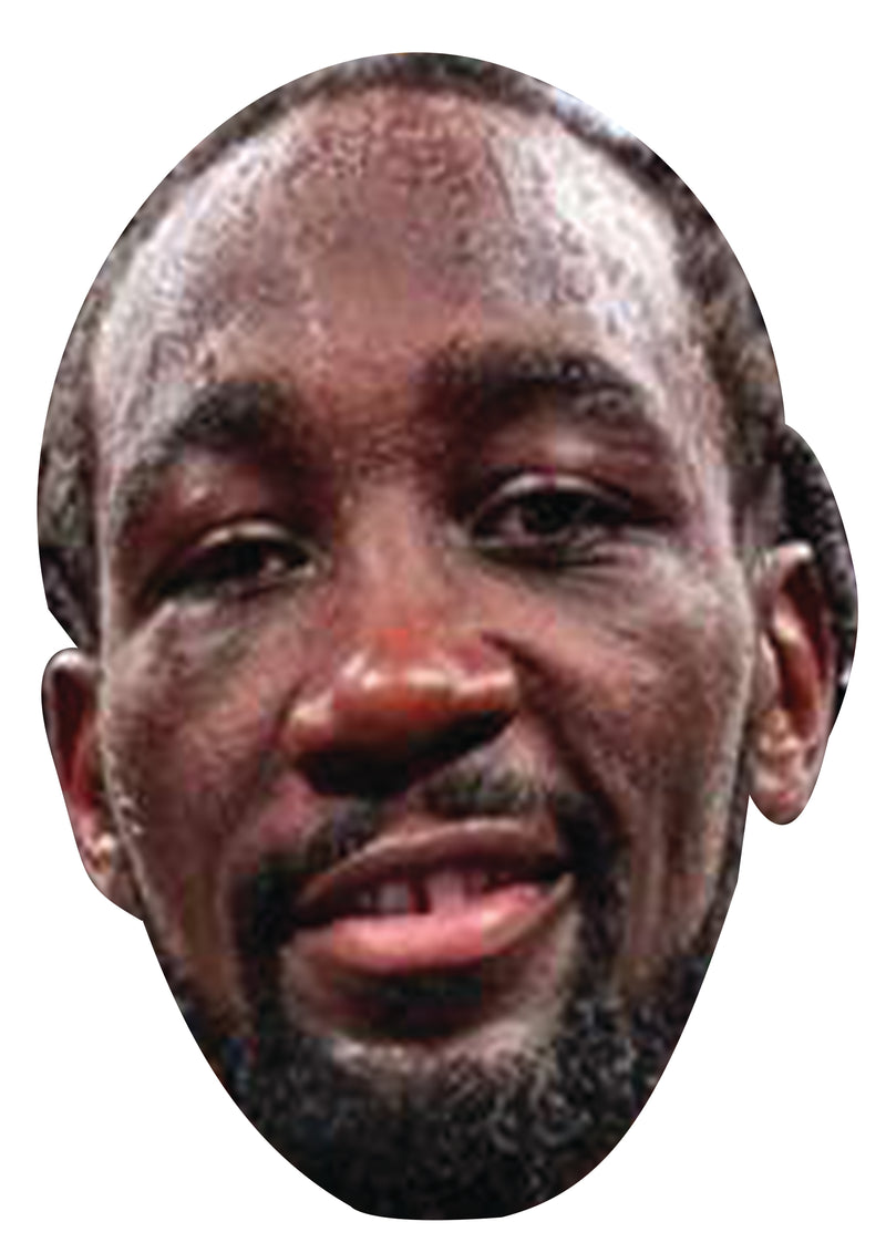 Terence Crawford Boxing Celebrity Face Mask Fancy Dress Cardboard Costume Mask