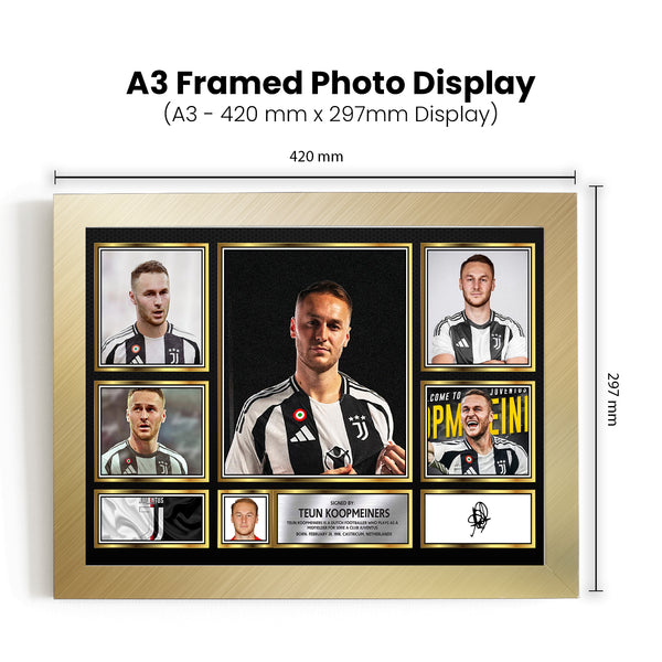 Teun Koopmeiners Printed Signature Football Poster Print
