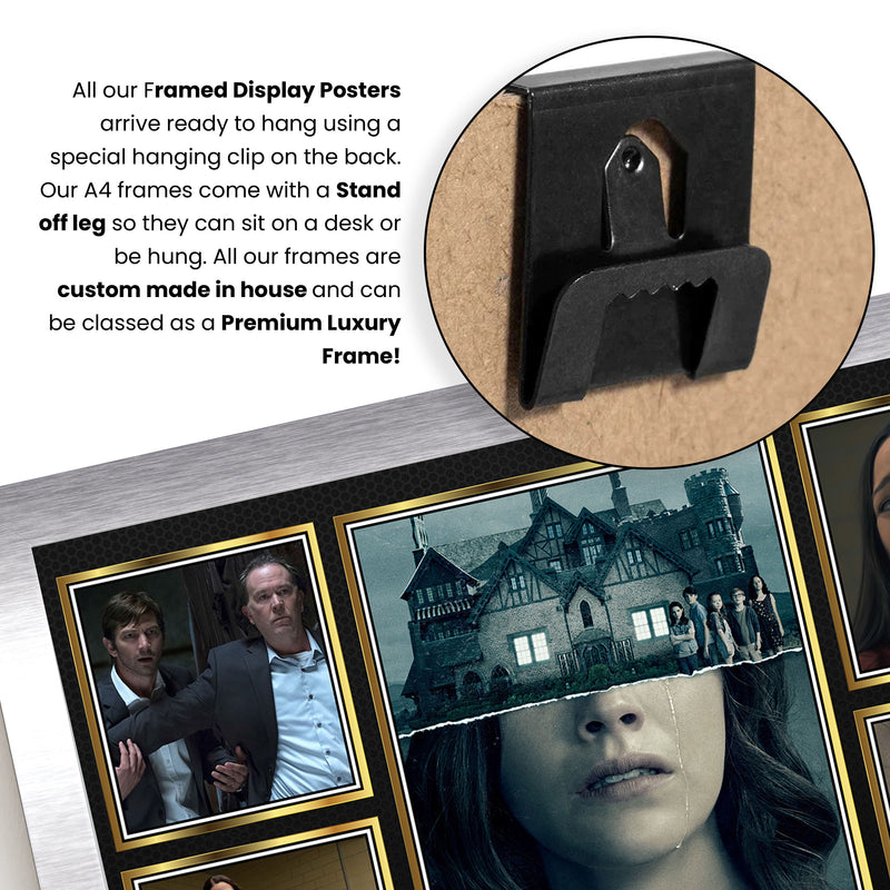 The Haunting of Hill House Netflix Shows Framed Autographed Print - Limited Edition Autograph Fan Gift – Collectible Memorabilia Merchandise