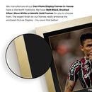 Thiago Silva Printed Signed Poster – Fluminense FC & Brazil Defender Tribute Wall Art with Jersey & Bio Plaque – Brazilian Football Memorabilia for Fans & Collectors