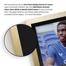 Thierno Barry Printed Signed Poster – Everton FC Striker Tribute Wall Art with Jersey & Bio Plaque – Premier League Football Memorabilia for Fans & Collectors