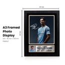 Tijjani Reijnders Signed Autograph Poster Print – Manchester City F.C. Midfielder – Soccer Memorabilia Gift for Fans