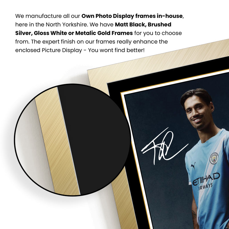 Tijjani Reijnders Signed Autograph Poster Print – Manchester City F.C. Midfielder – Soccer Memorabilia Gift for Fans