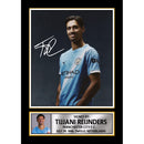 Tijjani Reijnders Signed Autograph Poster Print – Manchester City F.C. Midfielder – Soccer Memorabilia Gift for Fans