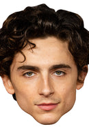 Timothee Chalemet Face Mask Fancy Dress Cardboard Costume Mask