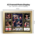 Tom Aspinall UFC FIighters Framed Autographed Print - Limited Edition Autograph Fan Gift – Collectible Memorabilia Merchandise