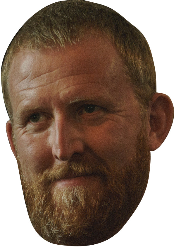 Tom Goodman-Hill - Darrien - Baby Reindeer Celebrity Face Mask Fancy Dress Cardboard Costume Mask