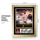 Trent Alexander-Arnold Signed Autographed Portrait Poster Print – Liverpool F.C. & England Star – Dramatic Skyline Edition with Action Shot & Signature