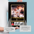 Trent Alexander-Arnold Signed Autographed Portrait Poster Print – Liverpool F.C. & England Star – Dramatic Skyline Edition with Action Shot & Signature