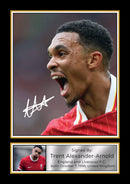 Trent Alexander-Arnold Signed Autographed Portrait Poster Print – England & Liverpool F.C. Star – Football Memorabilia Wall Art for Fans & Collectors