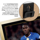 Trevoh Chalobah Printed Signed Poster – Chelsea FC Defender Tribute Wall Art with Jersey & Bio Plaque – Premier League Football Memorabilia for Fans & Collectors