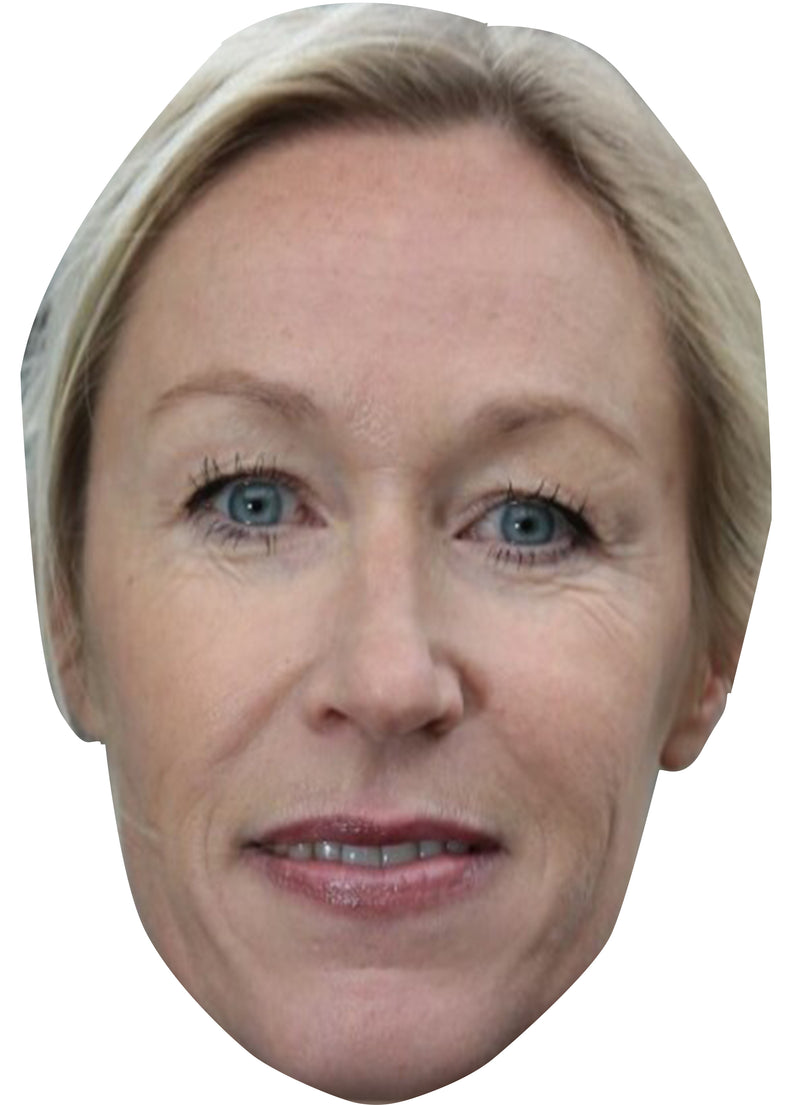 Trine Wiggen - Billionaire island Celebrity Face Mask Fancy Dress Cardboard Costume Mask