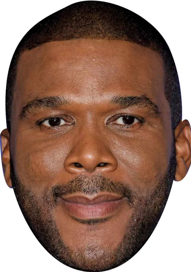 Tyler Perry Celebrity Face Mask Fancy Dress Cardboard Costume Mask