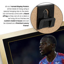 Tyrick Mitchell Signed Football Memorabilia – Framed Autograph Display with Crystal Palace & England Tribute – Collector’s Gift