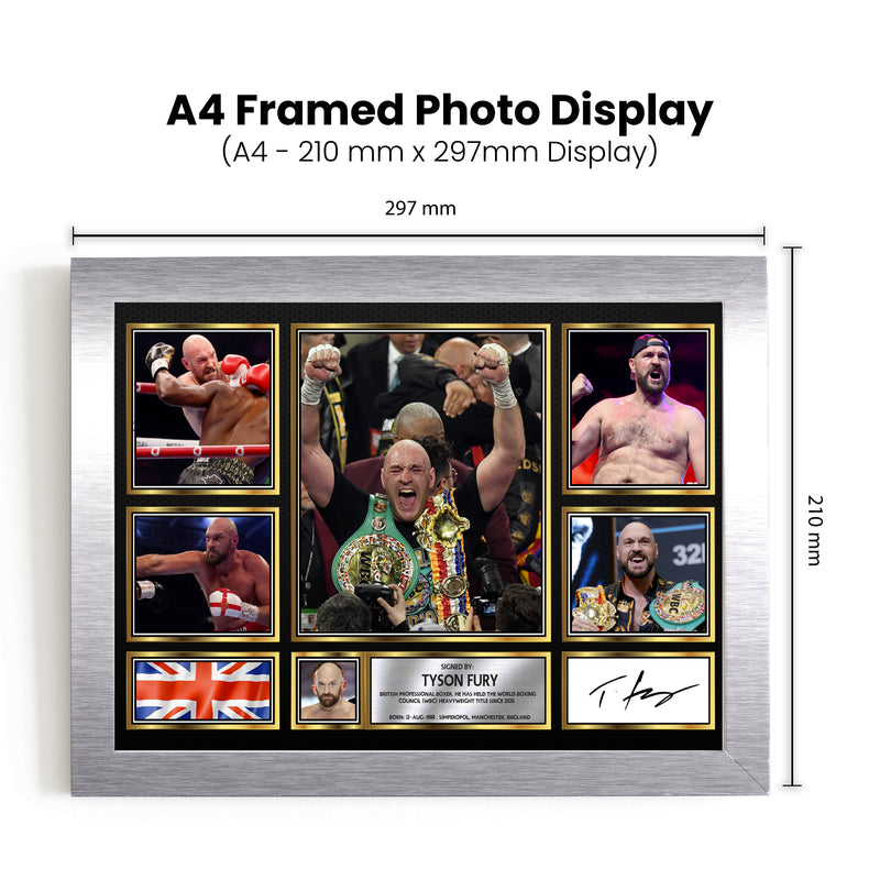 Tyson Fury - Signed Autographed Boxing Star Print