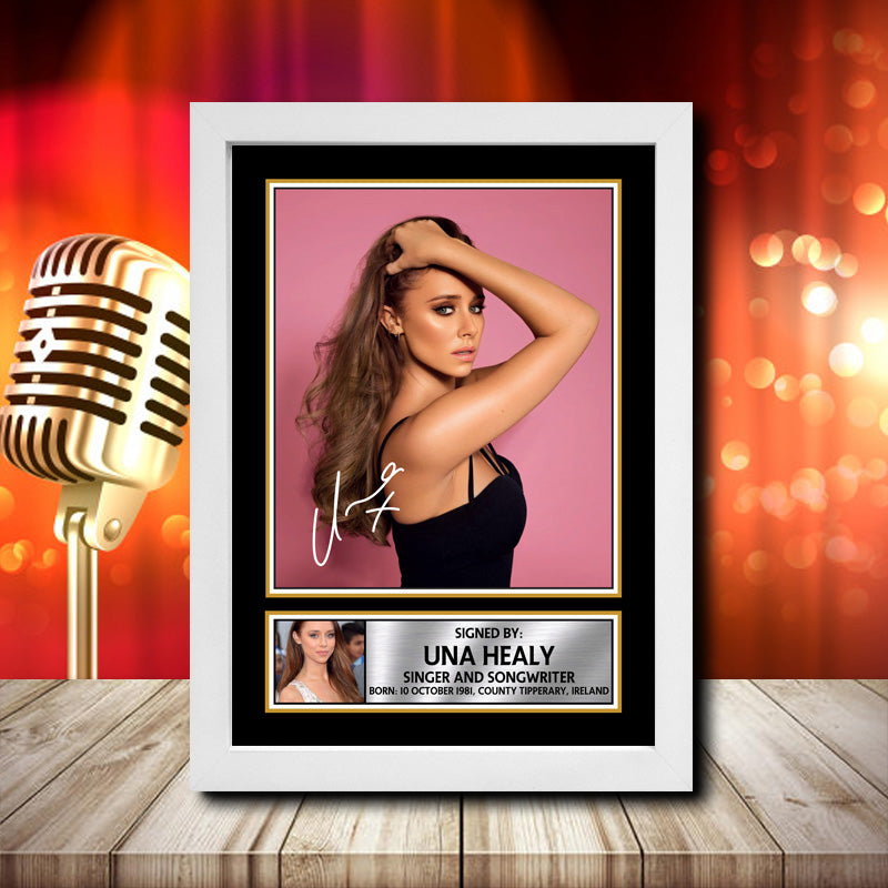 Una Healy 2 – Printed Signature Music Star Print – Una Healy 2
