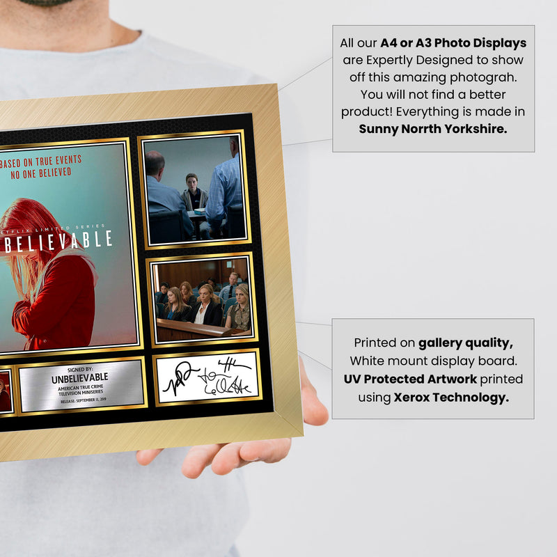 Unbelievable Netflix Shows Framed Autographed Print - Limited Edition Autograph Fan Gift – Collectible Memorabilia Merchandise