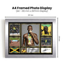 Usain Bolt Olympians Framed Autographed Print - Limited Edition Autograph Fan Gift – Collectible Memorabilia Merchandise