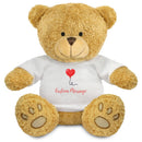 Valentines Day Personalised Teddy Design 7 Thoughtful Gift For Him/ Her - 22cm Teddy Bear Toy