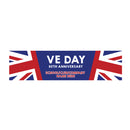 VE Day 80th Anniversary CUSTOM NAME Small Paper Banners (Set of 2) Design 1 - Special Edition