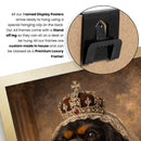 Queen Victoria Dog Portrait Poster – Victorian Queen Dog Wall Art – Funny Royal Dog Painting – Vintage British Monarch Pet Decor