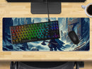 Extra Large Gaming Mouse Mat (800mm x 300mm) - Vikings