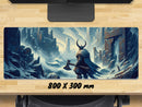 Extra Large Gaming Mouse Mat (800mm x 300mm) - Vikings