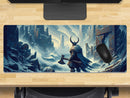 Extra Large Gaming Mouse Mat (800mm x 300mm) - Vikings