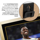 Vinicius Junior Real Madrid Signed Poster Print – Real Madrid Football Wall Art – Printed Autograph Soccer Memorabilia – Vinicius Jr Fan Gift Decor