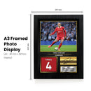 Virgil van Dijk Liverpool Signed Poster Print – Liverpool FC Football Wall Art – Printed Autograph Soccer Memorabilia – Virgil van Dijk Fan Gift Decor