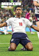 Jude Bellingham England 2026 World Cup Goal Celebration Poster Pack – Set of 6 Premium Football Prints – Soccer Wall Art – England Fan Gift