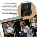 Valentina Vezzali Olympians Framed Autographed Print - Limited Edition Autograph Fan Gift – Collectible Memorabilia Merchandise