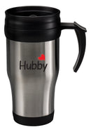 Thermal Mug For Valentines Day Hubby Romantic Metal Heat Mug Gift