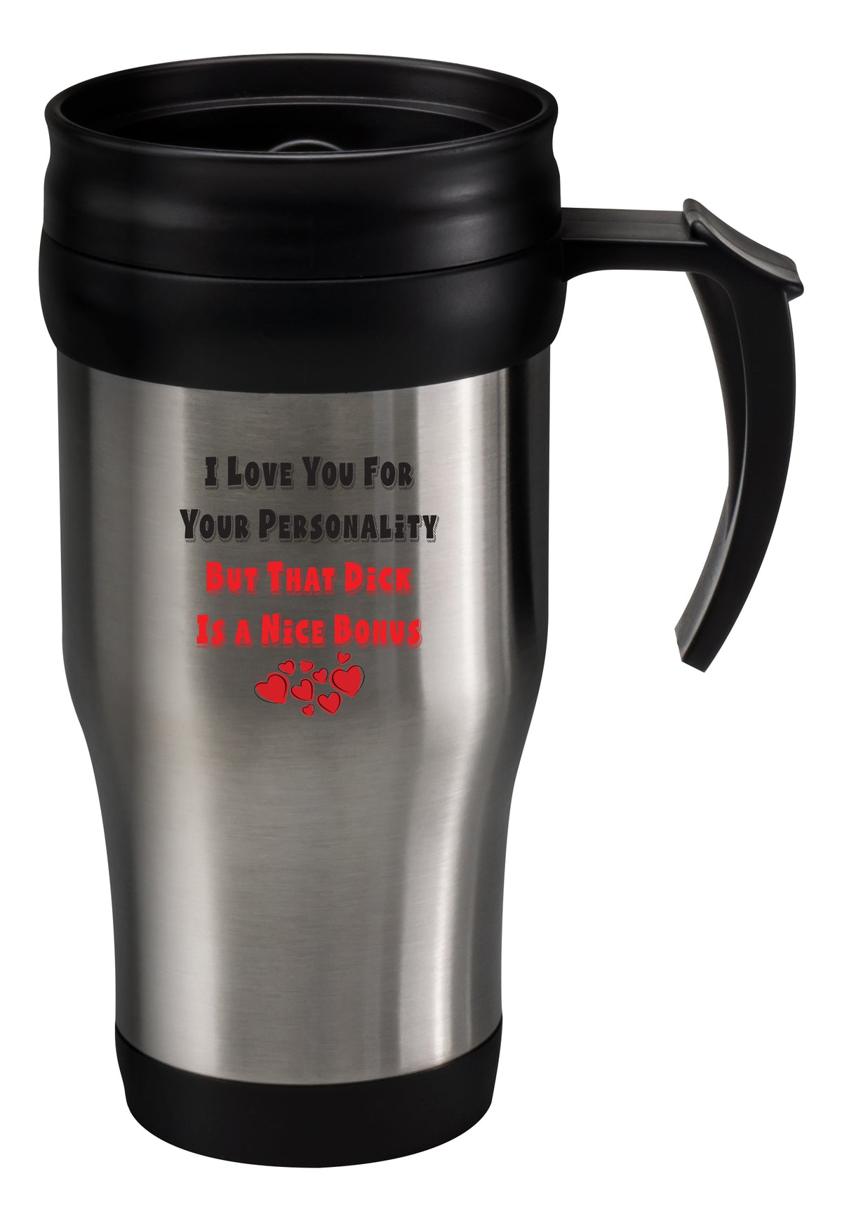 Thermal Mug For Valentines Day I Love You For Your Personality Personalised Romantic Metal Heat Mug Gift – Thermal Mug For Valentines Day I Love You For Your Personality Personalised