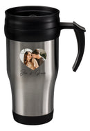 Thermal Mug For Valentines Day Custom Image Personalised Romantic Metal Heat Mug Gift