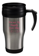 Thermal Mug For Valentines Day You Are My Heavily Ever After Romantic Metal Heat Mug Gift