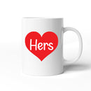 Valentines Day Hers Romantic Ceramic Mug Gift