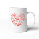 Valentines Day Love Heart Romantic Ceramic Mug Gift