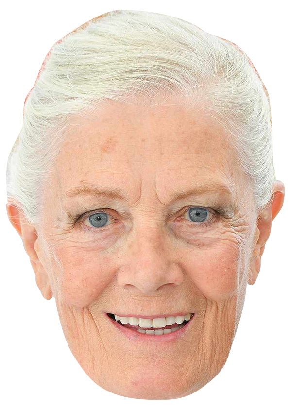 Vanessa Redgrave Face Mask – Fancy Dress Cardboard Costume Mask – Vanessa Redgrave Face Mask